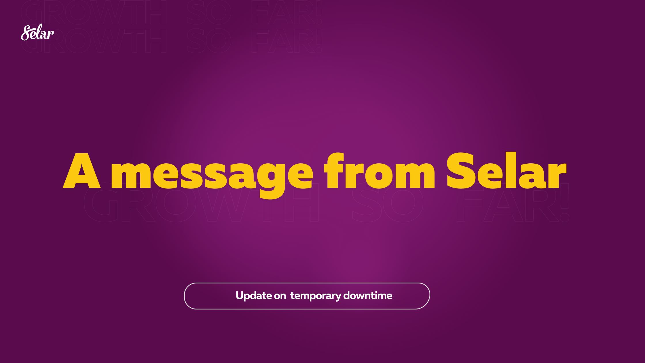 A message from Selar