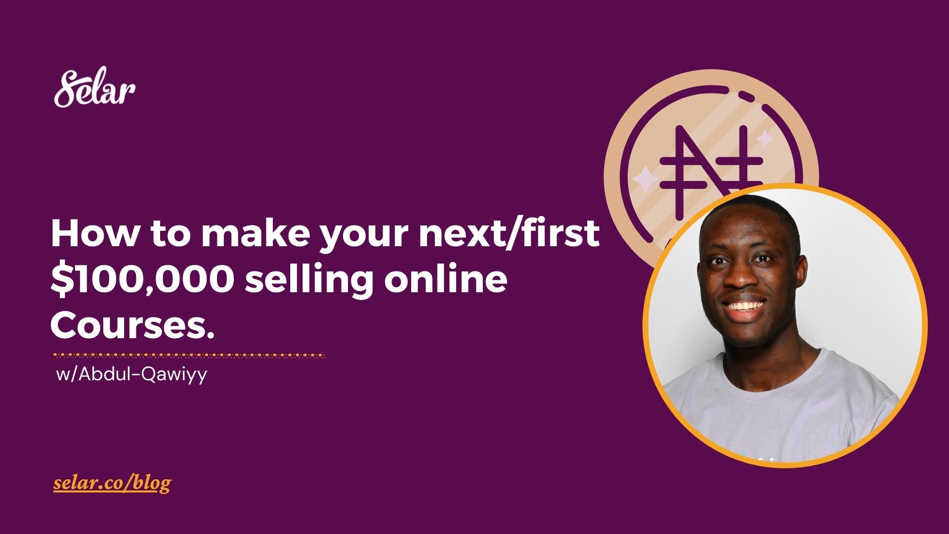 How to make your next/first $100,000 selling online courses.
