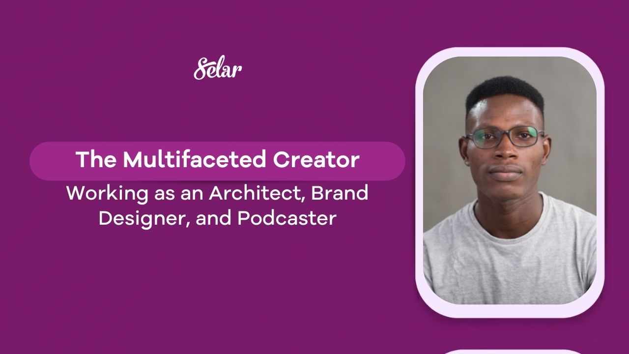 #CreatorStories: Meet Oladimeji Ajegbile, The Multifaceted Creator Working as an Architect, Brand Designer, and Podcaster