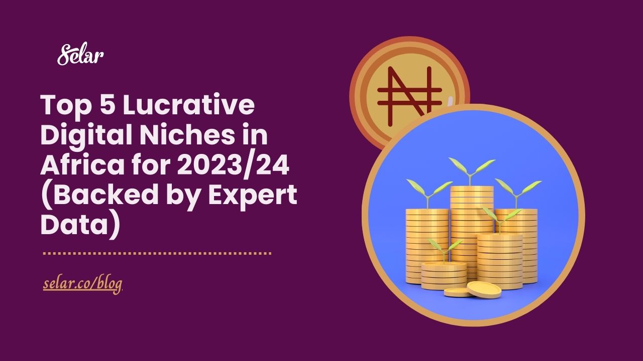 Top 5 Lucrative Digital Niches in Africa for 2023/24 (Backed by Expert Data)