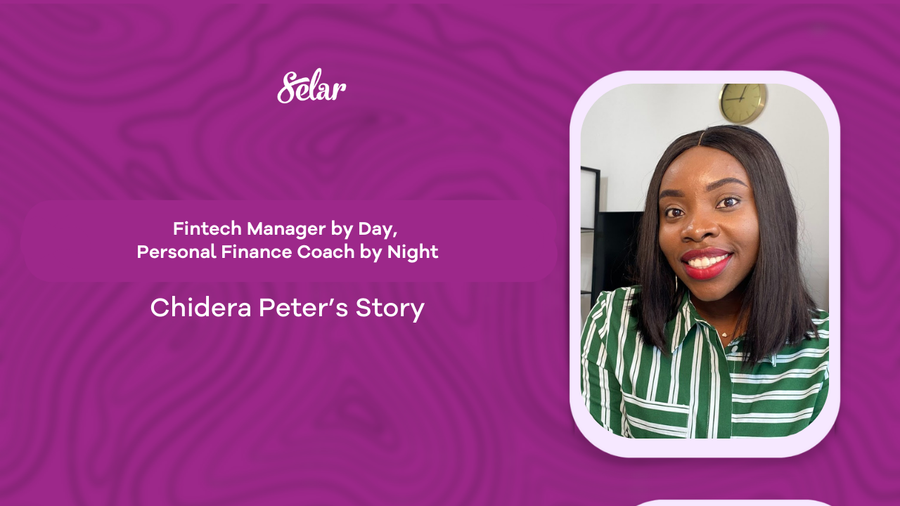 Fintech Manager by Day, Personal Finance Coach by Night: Chidera Peter’s Creator Journey