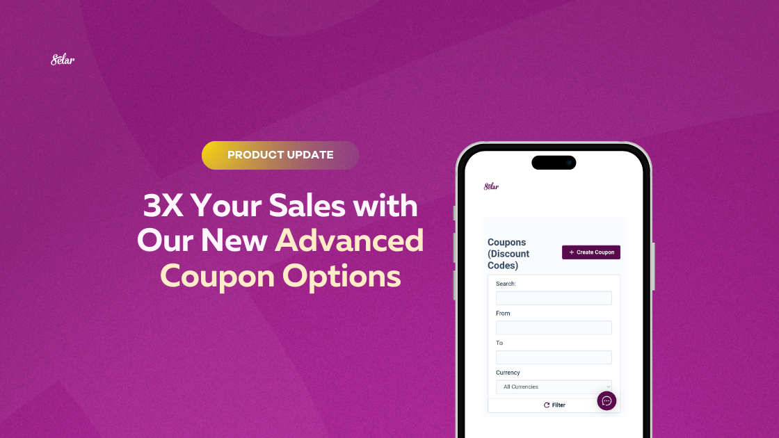 Product Announcement: Advanced Coupons To Boost Your Sales