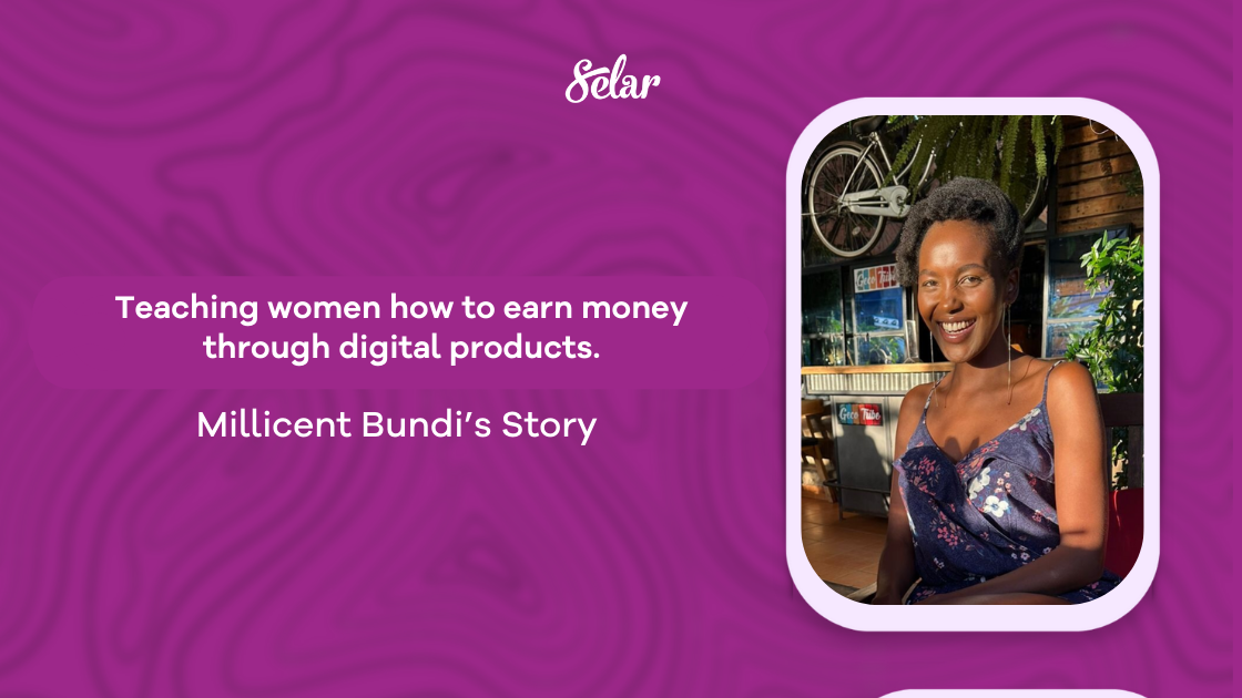 Millicent Bundi Is Using Selar To Teach Kenyan Women How To Make Money Online