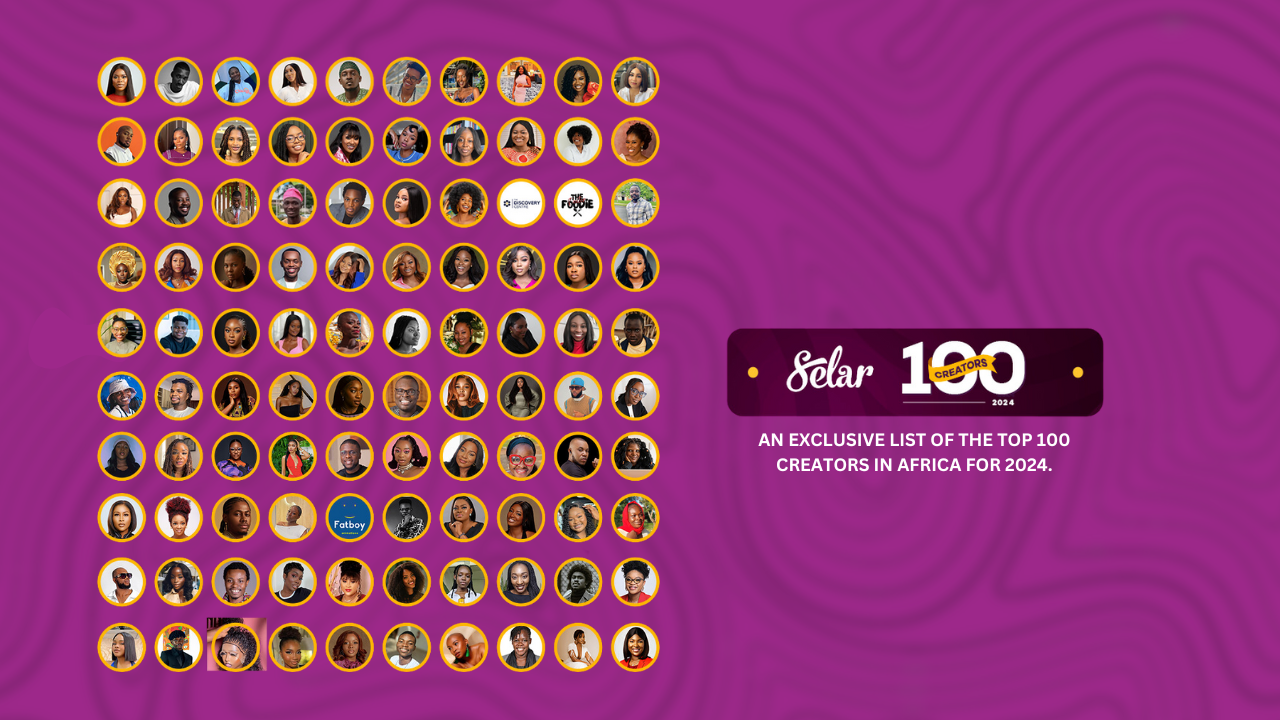 Selar 100: Top 100 Creators in Africa 2024