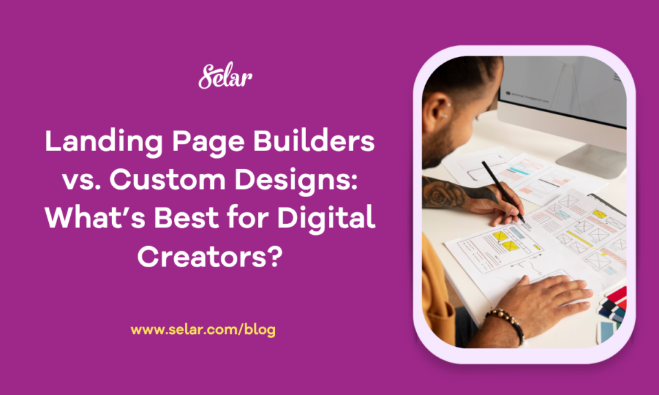 Landing page builders vs custom designs