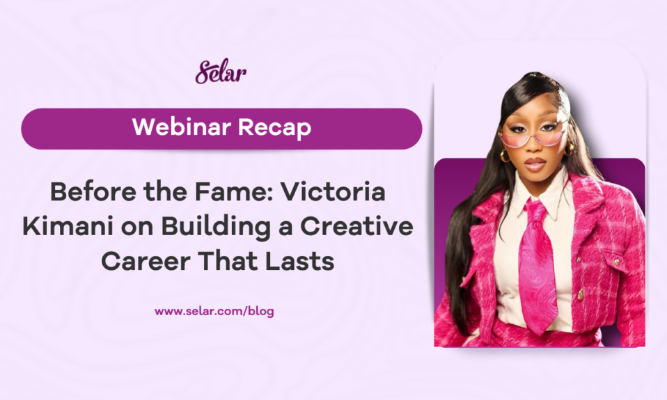 Victoria Kimani's Selar Webinar