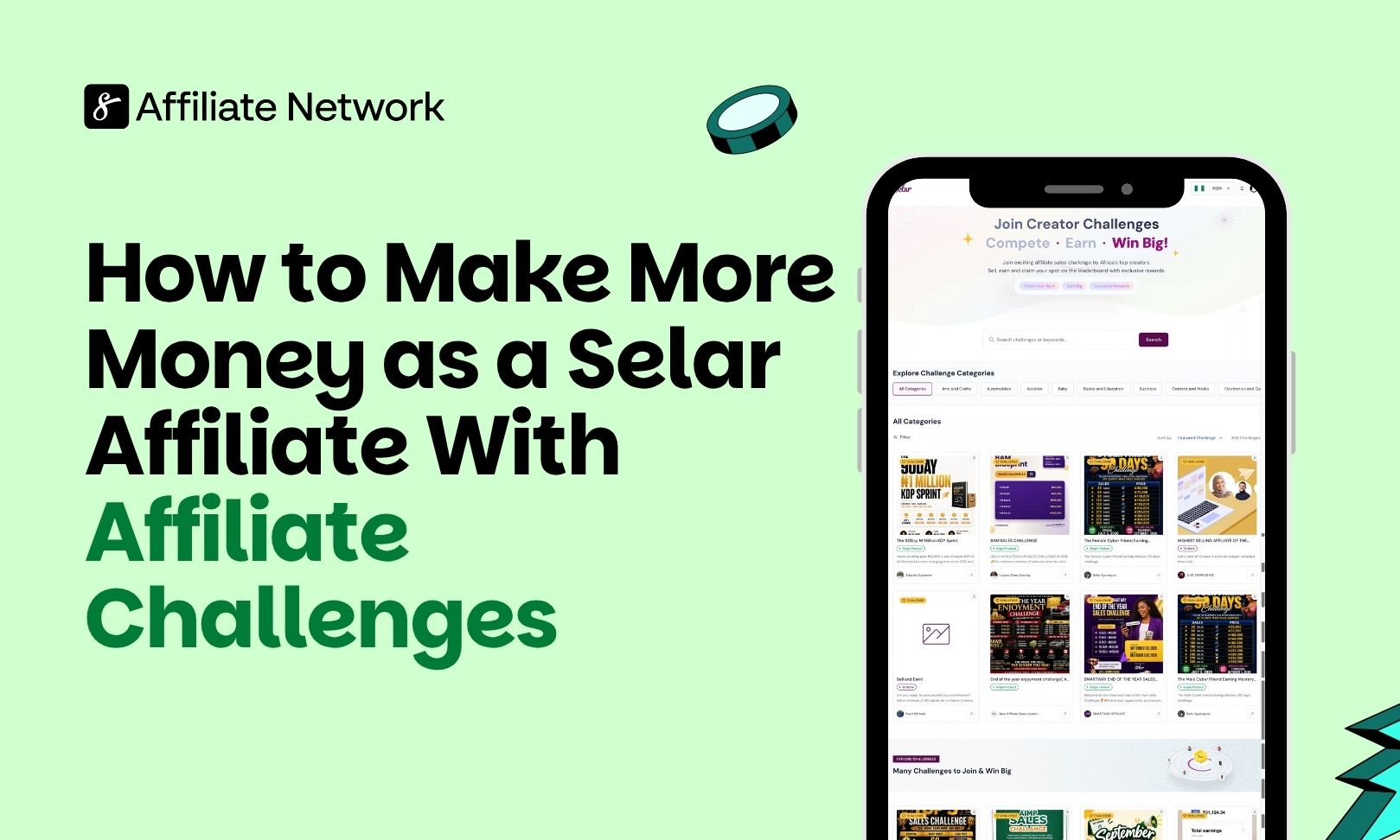 How to Make More Money as a Selar Affiliate With Affiliate Challenges